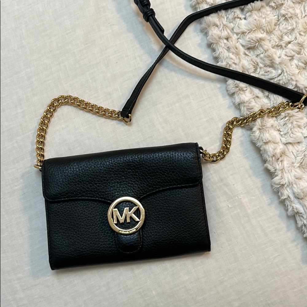 Black Michael Kors crossbody bag